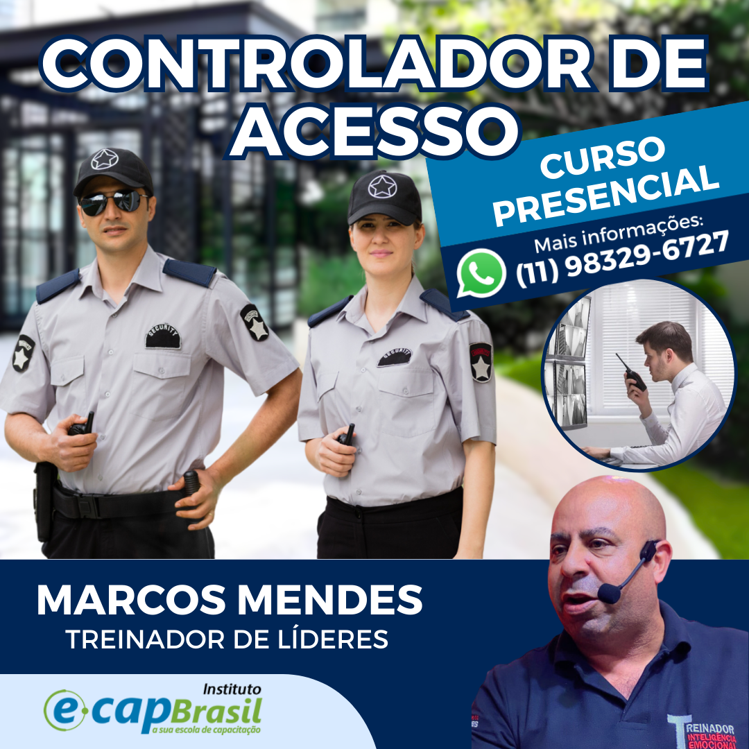 Curso Controlador de Acesso - Presencial WA